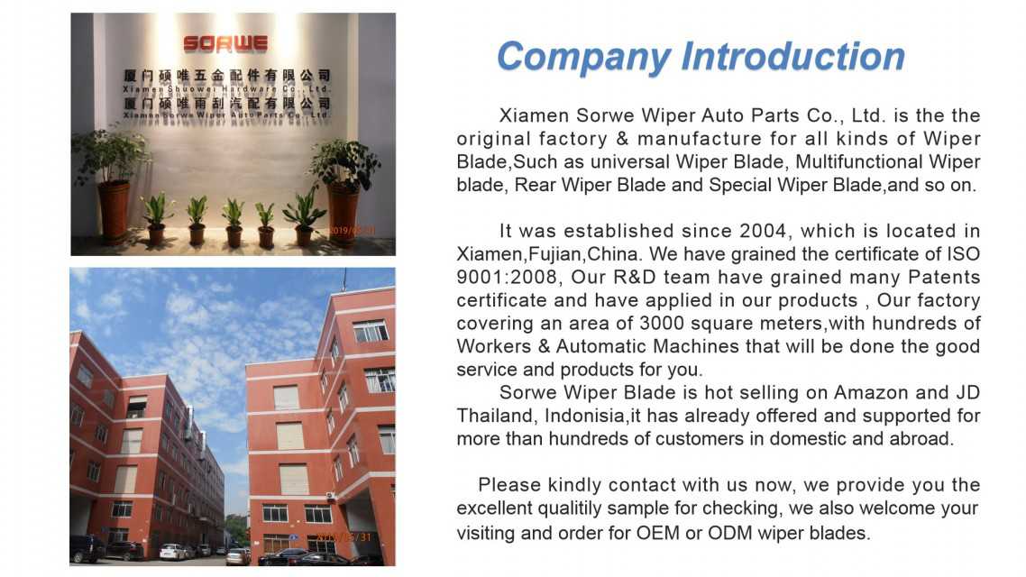 Xiamen Sorwe Wiper Auto Parts Co.ltd.